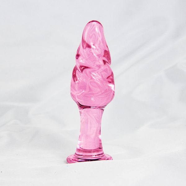 10cm-Pink-Anal-Plug-for-Women-Glass-Butt-Plugs-Lover-Nightlife-Anus-Screw-Adult-Masturbation-Gay-1