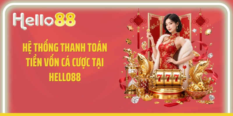 Hệ thống thanh toán tiền vốn cá cược tại Hello88