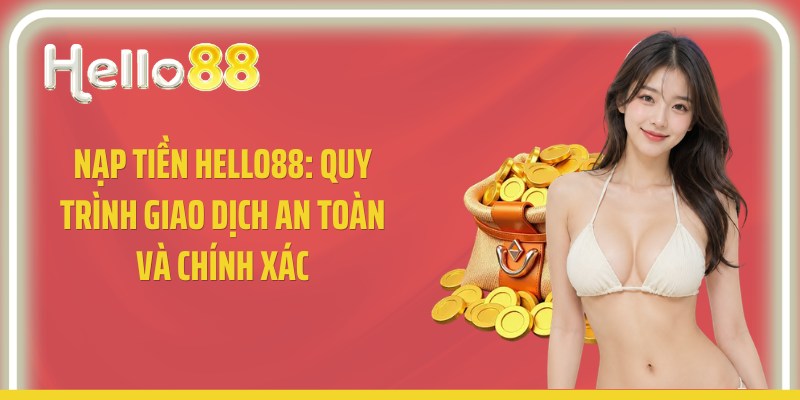 Nạp Tiền Hello88: Quy Trình Giao Dịch An Toàn Và Chính Xác
