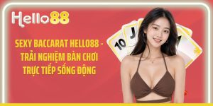 Sexy Baccarat Hello88 - Trải Nghiệm Bàn Chơi Trực Tiếp Sống Động