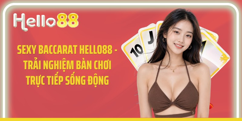 Sexy Baccarat Hello88 - Trải Nghiệm Bàn Chơi Trực Tiếp Sống Động